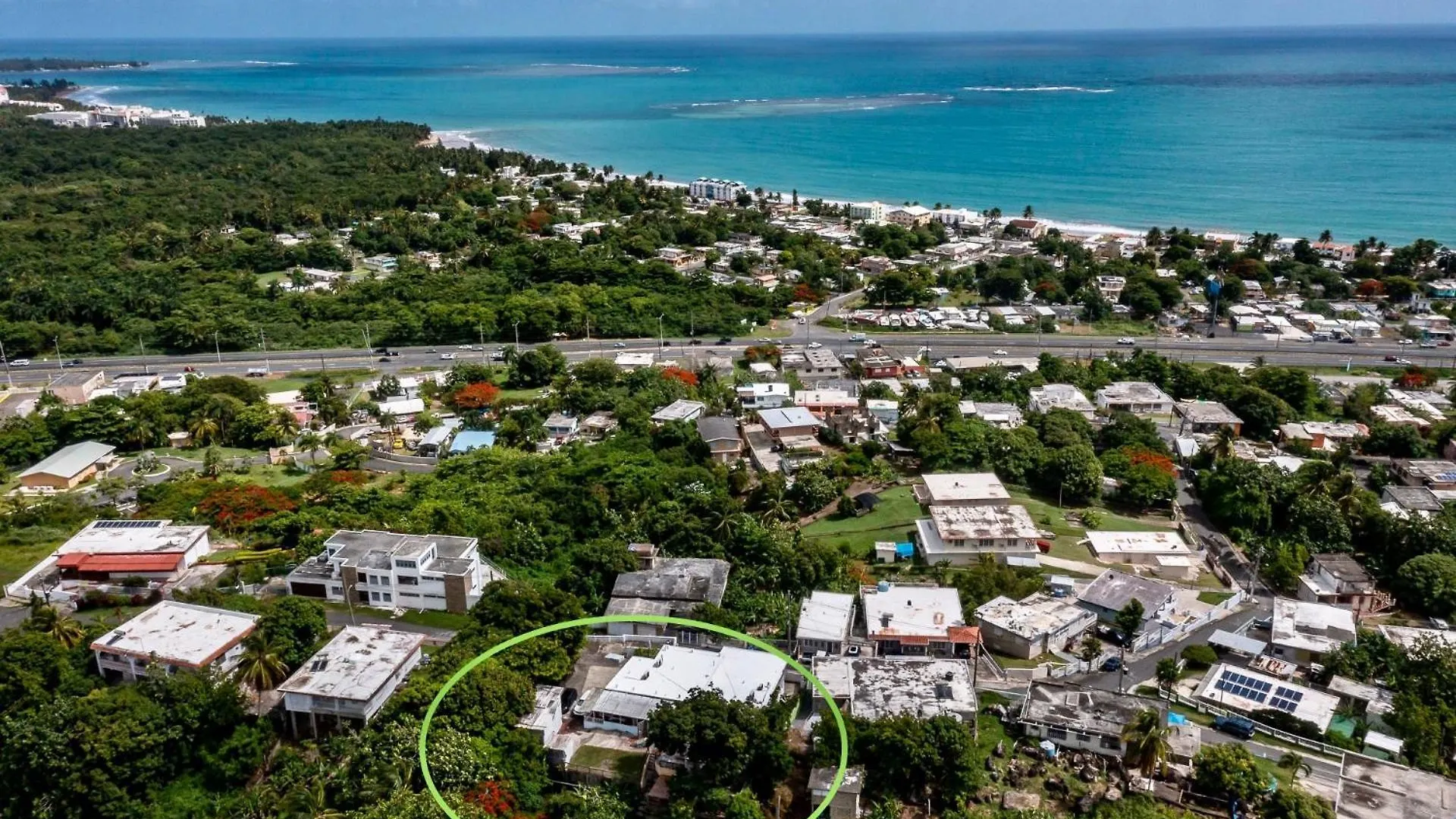 Lucky Luquillo Solar El Yunque & Beach Retreat - 360 Ocean & Rainforest Views Playa Fortuna